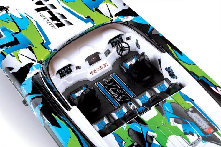 Traxxas DCB M41 Katamaran BL TQi TSM Utan Batt/Laddare Grön - 14