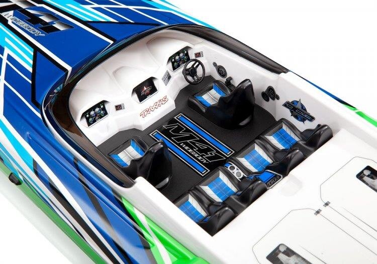 Traxxas DCB M41 Katamaran BL TQi TSM Utan Batt/Laddare Grön - 9