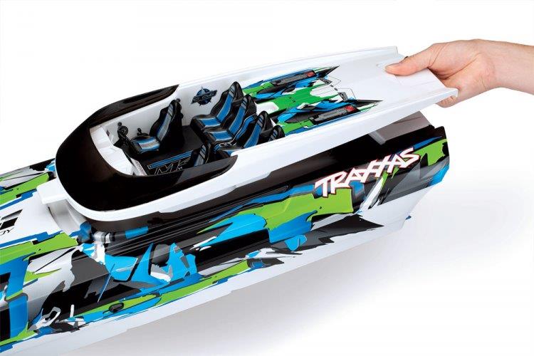 Traxxas DCB M41 Katamaran BL TQi TSM Utan Batt/Laddare Grön - 15