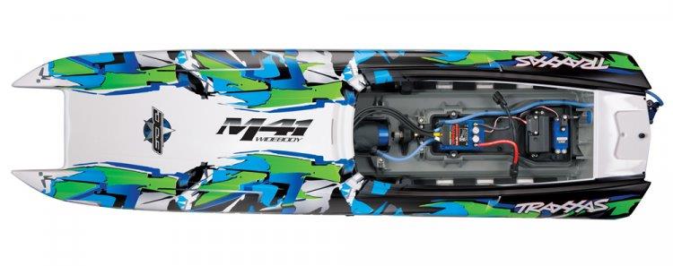 Traxxas DCB M41 Katamaran BL TQi TSM Utan Batt/Laddare Grön - 25