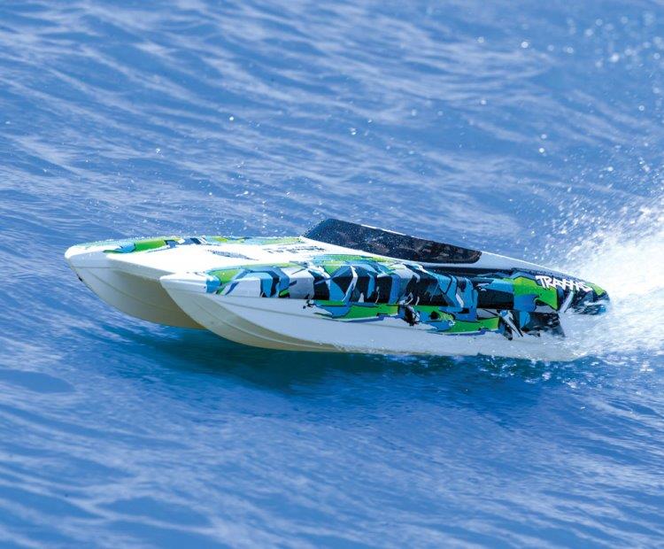 Traxxas DCB M41 Katamaran BL TQi TSM Utan Batt/Laddare Grön - 27
