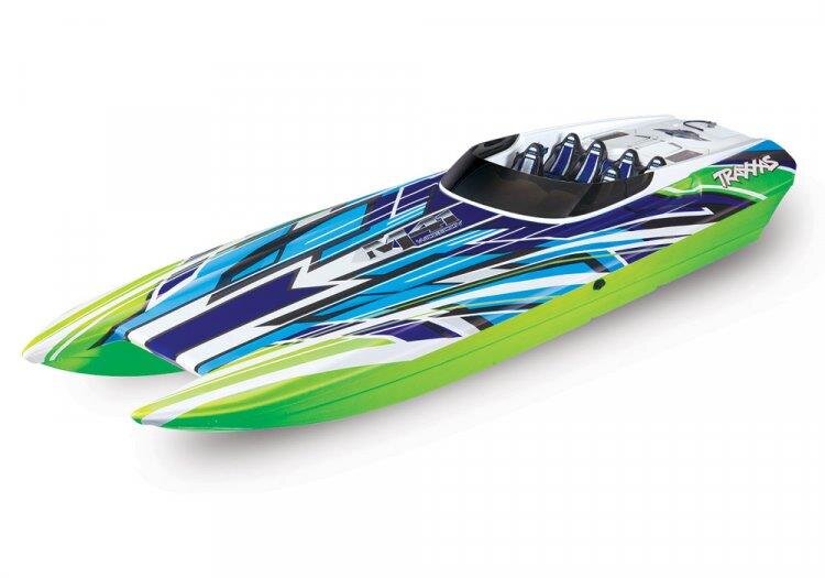 Traxxas DCB M41 Katamaran BL TQi TSM Utan Batt/Laddare Grön - 2