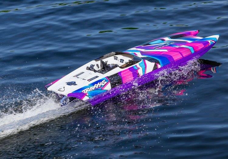 Traxxas DCB M41 Katamaran BL TQi TSM - Utan Batt/Laddare Lila - 6