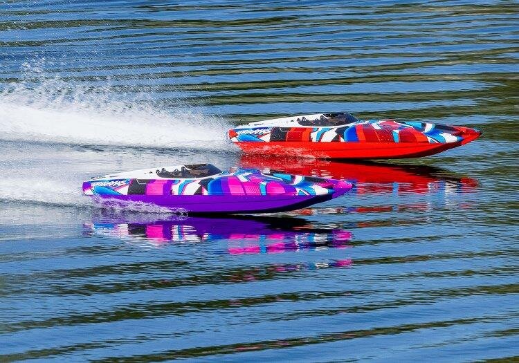 Traxxas DCB M41 Katamaran BL TQi TSM - Utan Batt/Laddare Lila - 8