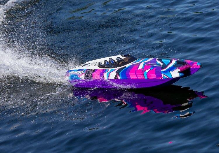 Traxxas DCB M41 Katamaran BL TQi TSM - Utan Batt/Laddare Lila - 5
