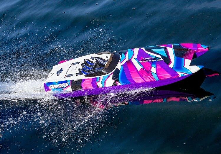 Traxxas DCB M41 Katamaran BL TQi TSM - Utan Batt/Laddare Lila - 7