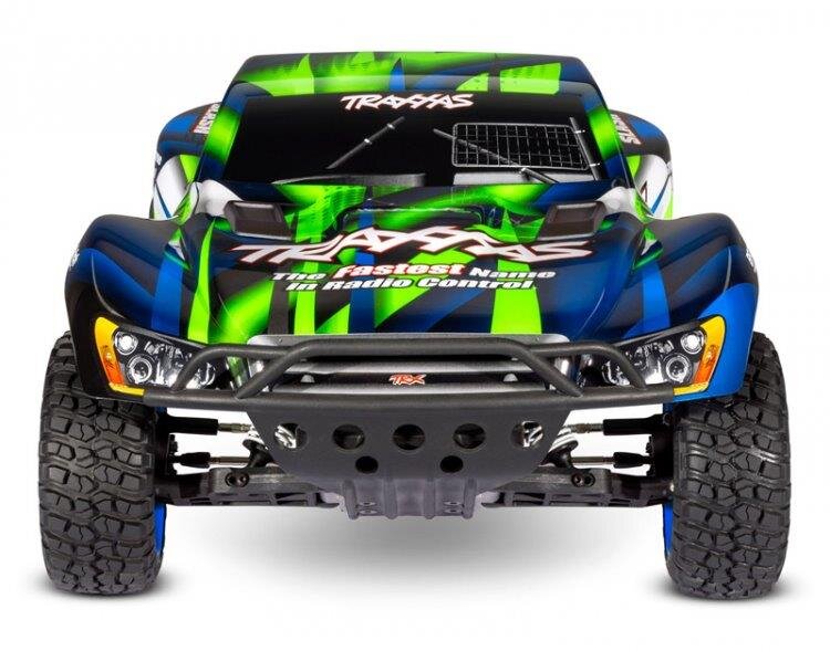 Traxxas Slash 2WD 1/10 RTR TQ Grön Clipless USB - Med Batteri/Laddare - 7