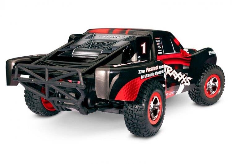 Traxxas Slash 2WD 1/10 RTR TQ Röd Clipless USB - Med Batteri/Laddare - 8