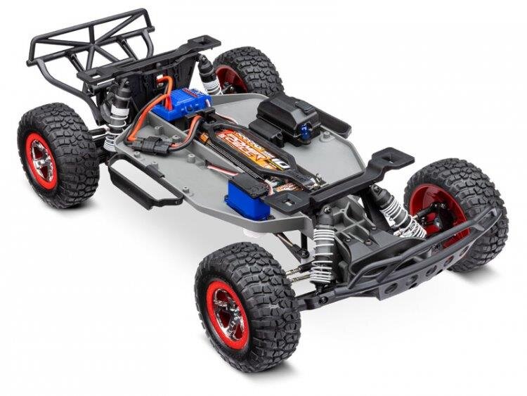 Traxxas Slash 2WD 1/10 RTR TQ Röd Clipless USB - Med Batteri/Laddare - 6