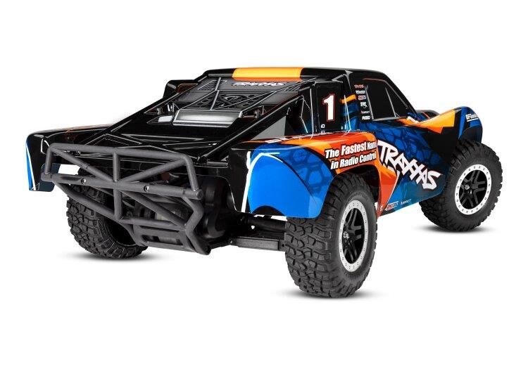 Traxxas Slash VXL 2WD 1 /10 RTR TQi TSM Orange 272R utan Batt & Laddare - 2