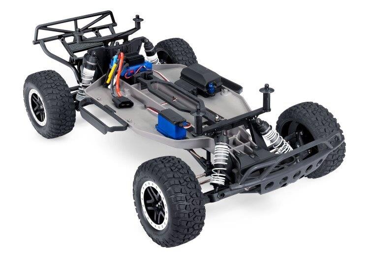 Traxxas Slash VXL 2WD 1 /10 RTR TQi TSM Orange 272R utan Batt & Laddare - 12