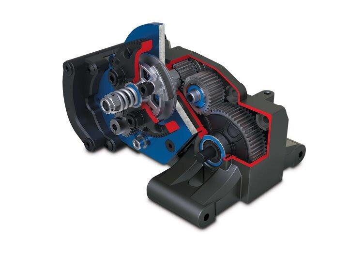 Traxxas Slash VXL 2WD 1 /10 RTR TQi TSM Röd 272R - utan Batt & Laddare - 15