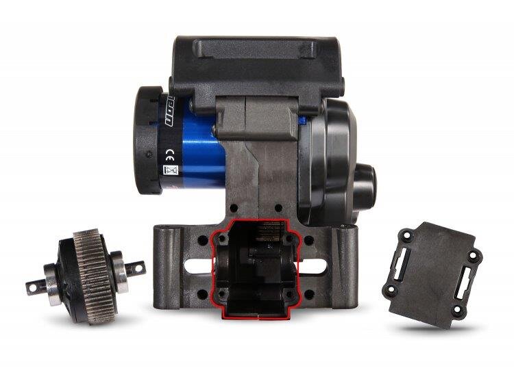 Traxxas Slash VXL 2WD 1 /10 RTR TQi TSM Röd 272R - utan Batt & Laddare - 16