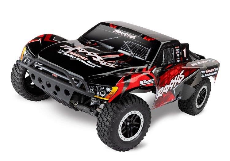 Traxxas Slash VXL 2WD 1 /10 RTR TQi TSM Röd 272R - utan Batt & Laddare