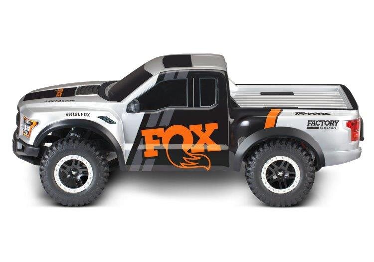 Traxxas Ford F-150 Raptor 2WD 1/10 RTR TQ USB FOX - Med Batteri/Laddare - 5