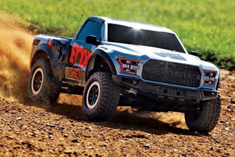 Traxxas Ford F-150 Raptor 2WD 1/10 RTR TQ USB FOX - Med Batteri/Laddare - 3