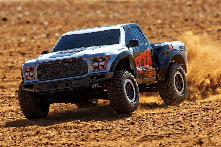 Traxxas Ford F-150 Raptor 2WD 1/10 RTR TQ USB FOX - Med Batteri/Laddare - 4
