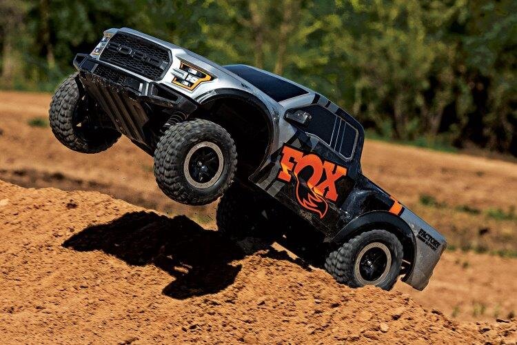 Traxxas Ford F-150 Raptor 2WD 1/10 RTR TQ USB FOX - Med Batteri/Laddare - 12
