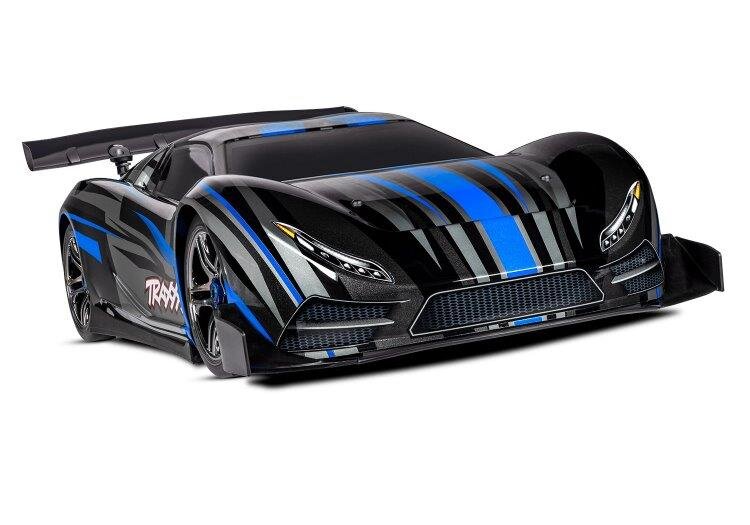 Traxxas XO-1 Supercar 1/7 RTR TQi Telemetri TSM Blå - 2
