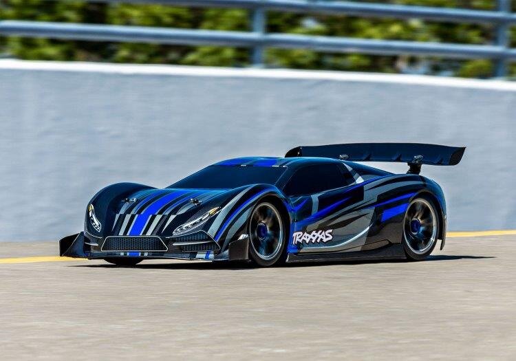 Traxxas XO-1 Supercar 1/7 RTR TQi Telemetri TSM Blå - 6