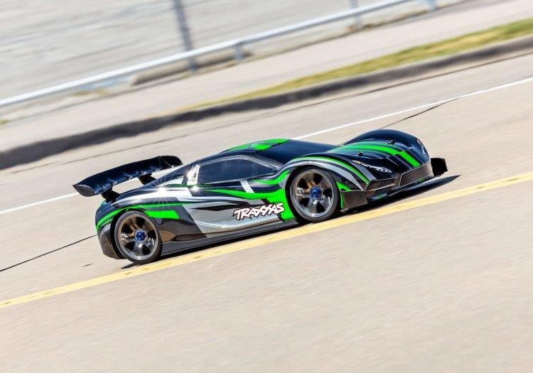 Traxxas XO-1 Supercar 1/7 RTR TQi Telemetri TSM Grön - 23