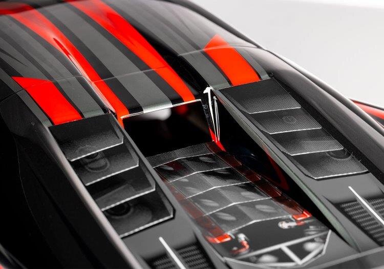 Traxxas XO-1 Supercar 1/7 RTR TQi Telemetri TSM Grön - 11