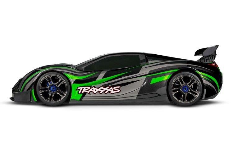 Traxxas XO-1 Supercar 1/7 RTR TQi Telemetri TSM Grön - 17