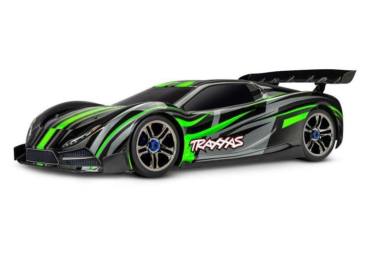 Traxxas XO-1 Supercar 1/7 RTR TQi Telemetri TSM Grön