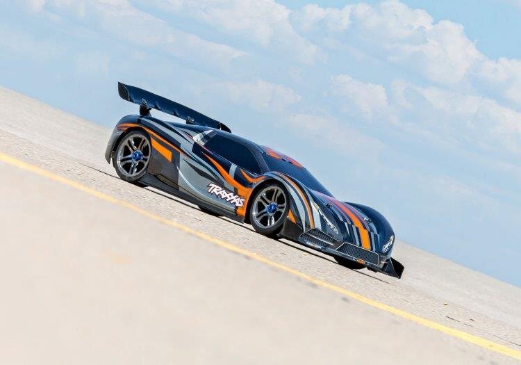 Traxxas XO-1 Supercar 1/7 RTR TQi Telemetri TSM Orange - 3
