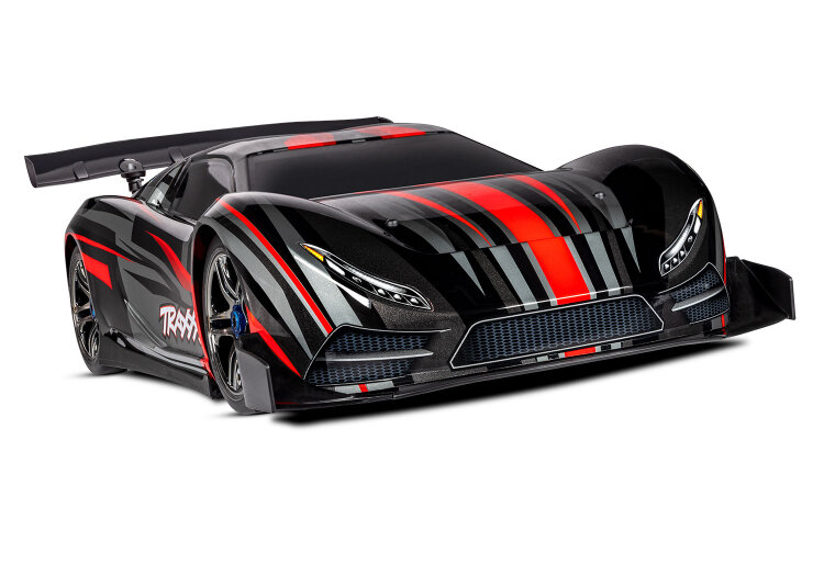 Traxxas XO-1 Supercar 1/7 RTR TQi Telemetri TSM Röd - 2