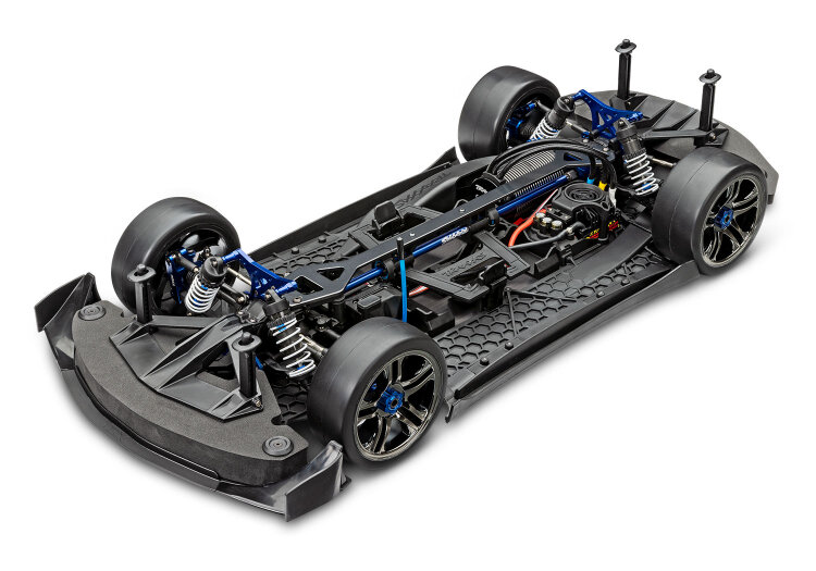 Traxxas XO-1 Supercar 1/7 RTR TQi Telemetri TSM Röd - 19
