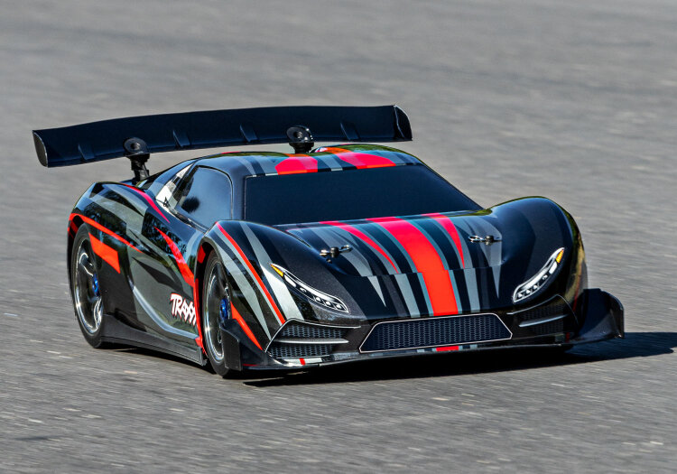 Traxxas XO-1 Supercar 1/7 RTR TQi Telemetri TSM Röd - 5