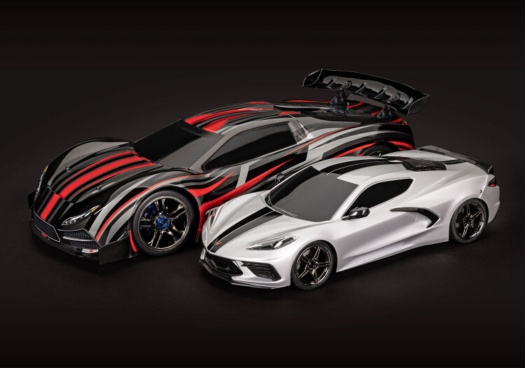 Traxxas XO-1 Supercar 1/7 RTR TQi Telemetri TSM Röd - 24