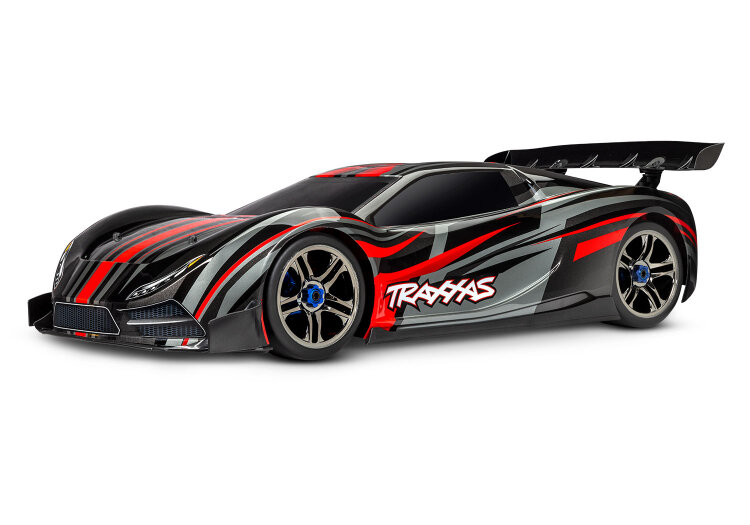Traxxas XO-1 Supercar 1/7 RTR TQi Telemetri TSM Röd