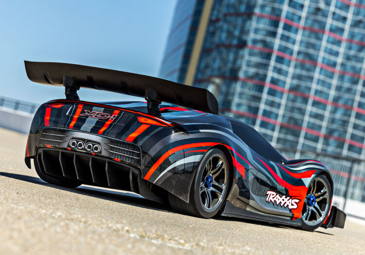 Traxxas XO-1 Supercar 1/7 RTR TQi Telemetri TSM Röd - 6