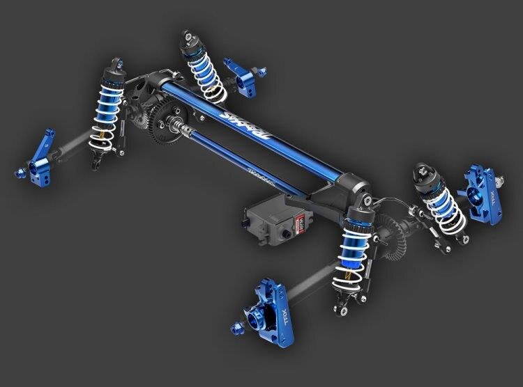 Traxxas Rustler 4x4 Ultimate VXL 1/10 RTR TQ Grön - 7