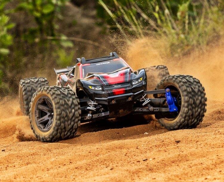 Traxxas Rustler 4x4 BL-2s 1/10 RTR TQ Röd - 3