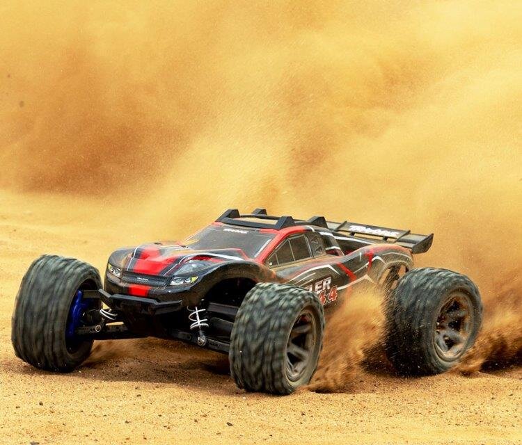 Traxxas Rustler 4x4 BL-2s 1/10 RTR TQ Röd - 6