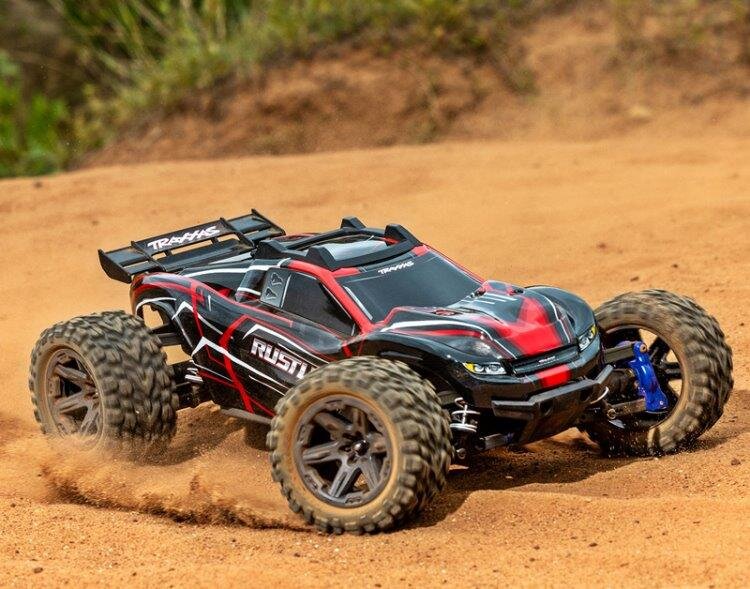 Traxxas Rustler 4x4 BL-2s 1/10 RTR TQ Röd - 27