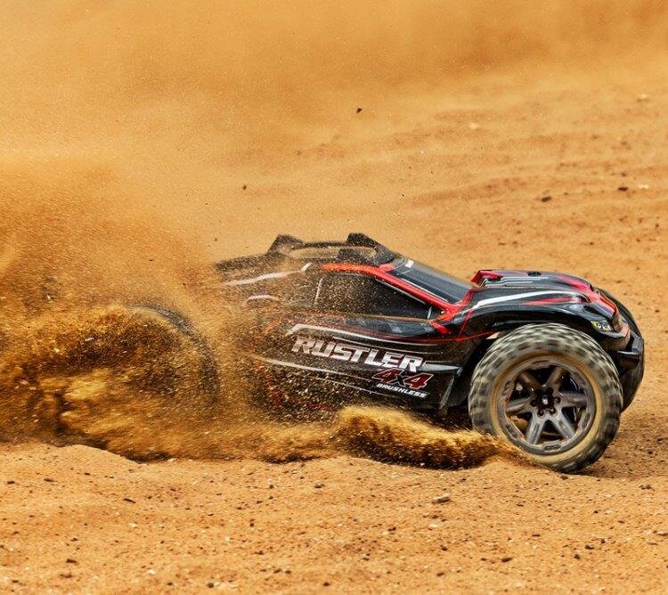 Traxxas Rustler 4x4 BL-2s 1/10 RTR TQ Röd - 26