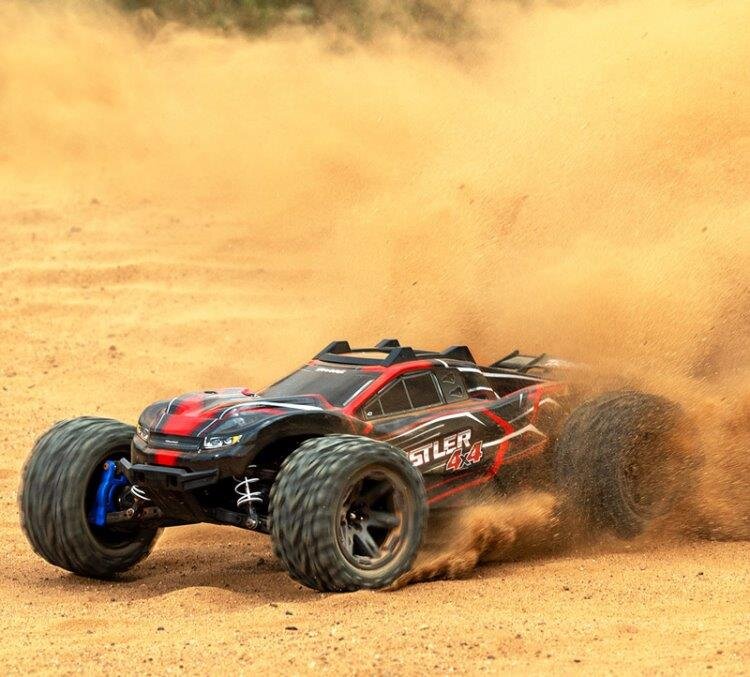 Traxxas Rustler 4x4 BL-2s 1/10 RTR TQ Röd - 25