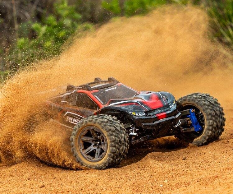 Traxxas Rustler 4x4 BL-2s 1/10 RTR TQ Röd - 5