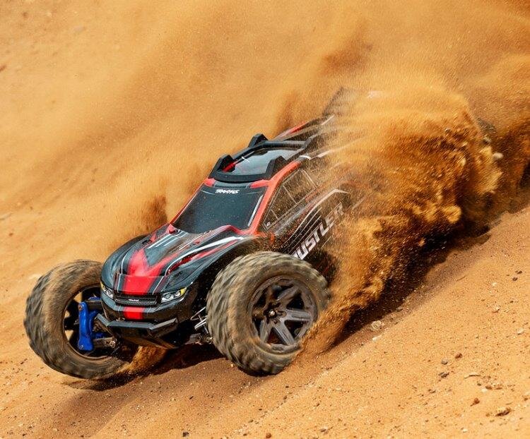 Traxxas Rustler 4x4 BL-2s 1/10 RTR TQ Röd - 4
