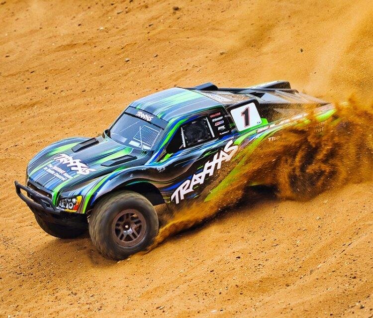 Traxxas Slash 4x4 1/10 RTR TQ BL-2s Grön - 6