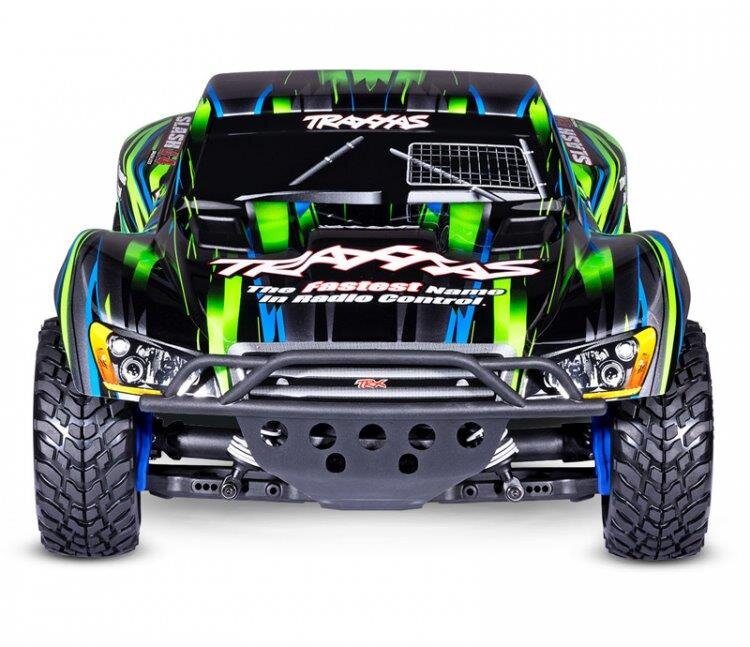Traxxas Slash 4x4 1/10 RTR TQ BL-2s Grön - 13