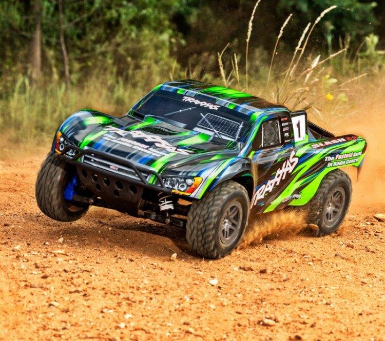 Traxxas Slash 4x4 1/10 RTR TQ BL-2s Grön - 31