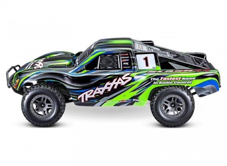 Traxxas Slash 4x4 1/10 RTR TQ BL-2s Grön - 2