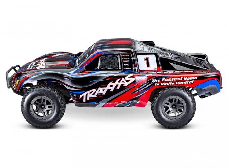 Traxxas Slash 4x4 1/10 RTR TQ BL-2s Röd - 2