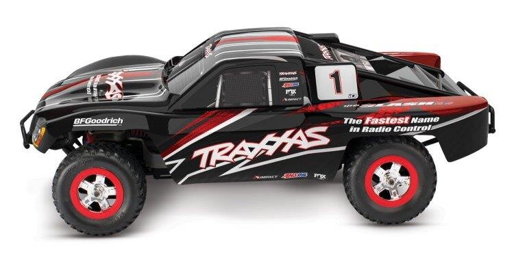 Traxxas Slash 4x4 1/16 RTR TQ Svart USB-C Med Batt/Laddare - 2