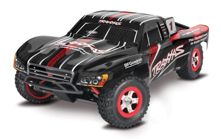Traxxas Slash 4x4 1/16 RTR TQ Svart USB-C Med Batt/Laddare